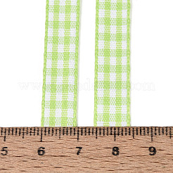 Einseitig kariertes Polyester-Satinband&nbsp;SRIB-T009-10E