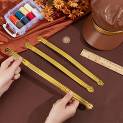 Hutband aus PU-Leder für Cowboyhut&nbsp;DIY-WH0723-028A