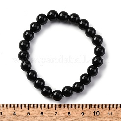 Natürliche Regenbogen Obsidian Stretch Armbänder&nbsp;BJEW-F315-8mm