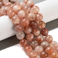 Natürliche sunstone Perlen Stränge&nbsp;G-P488-04A-01