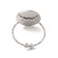 Composant de bague de manchette ouverte en acier inoxydable 304 anti-ternissement&nbsp;STAS-E180-09P