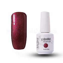 15ml Special Nail Gel, for Nail Art Stamping Print, Varnish Manicure Starter Kit, Dark Red, Bottle: 34x80mm