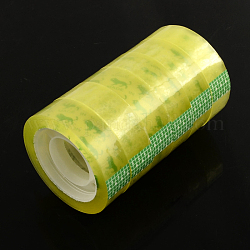 Nastro adesivo adesivo trasparente / sigillatura cartone, chiaro, 15mm, circa 12m/rotolo, 6 rotoli / gruppo