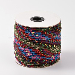 Corde etniche in corda di stoffa, marrone, 6mm, circa 50 yard / roll (150 piedi / roll)