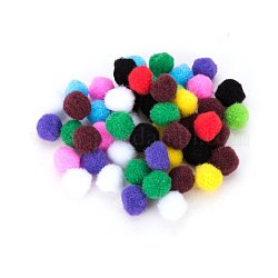 20 mm multicolor clasificado pompones bolas sobre 500pcs para diy muñeca decoración del partido del arte