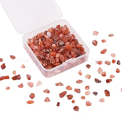 Natur-Achat Perlen, gefärbt und erhitzt, Pommes frites, 5~8 mm, Bohrung: 1 mm