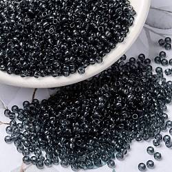 Miyuki runde Rocailles Perlen, japanische Saatperlen, 8/0, (rr152) transparent grau, 8/0, 3 mm, Bohrung: 1 mm, ca. 19000~20500 Stk. / Pfund