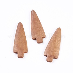 Pappelholz Cabochons, arrow, Peru, 58.5x20x4.5 mm