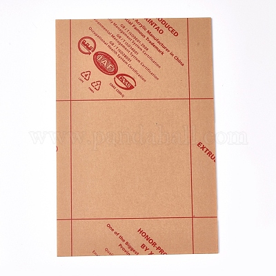 Plato de presión acrílico transparente&nbsp;OACR-WH0003-29B-1