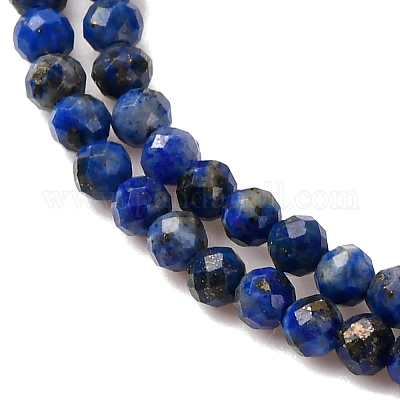 Natürlicher Lapislazuli Perlenstränge&nbsp;X-G-D165-B-2mm-1