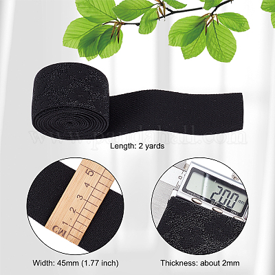 3-Inch Thick Elastic, Wide Elastic Band for Sewing
