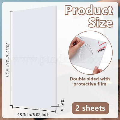 2 Blatt HDPE-Kunststoffplatten&nbsp;DIY-OC0014-44A-02-1