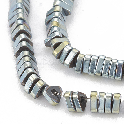 Chapelets de perles en hématite synthétique sans magnétiques&nbsp;G-N0318-08B-1