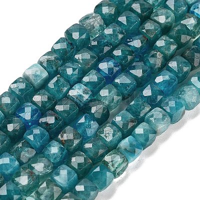 Natürliche blaue Apatitperlenstränge&nbsp;G-H042-A12-02B-1
