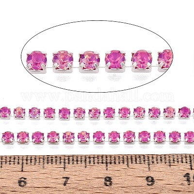 Catene della tazza del rhinestone di ferro&nbsp;CH-A008-02E-1