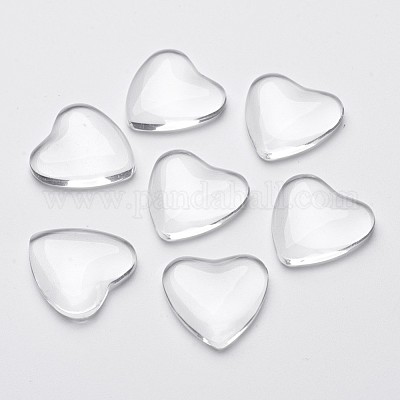 Wholesale Transparent Glass Cabochons 