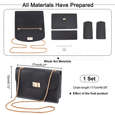 1Set DIY Handmade Bag Handbag Stitching With Sewing Hand Material