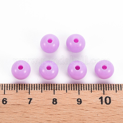 Perles acryliques opaques&nbsp;MACR-S370-C8mm-A03-1