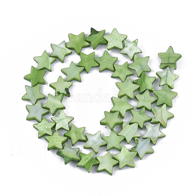 Chapelets de perles en coquille d'eau douce &nbsp;SHEL-S276-31C-1