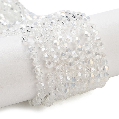 Chapelets de perles en verre&nbsp;X-EGLA-S056-2mm-04-1