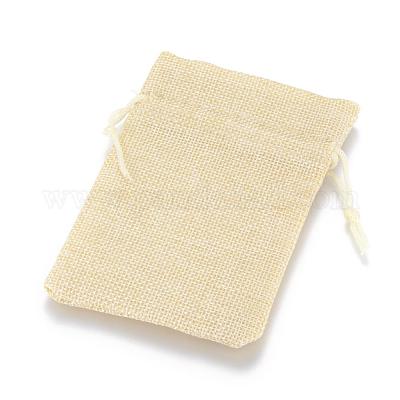Pochettes en toile de jute&nbsp;ABAG-Q050-10x14-13-1