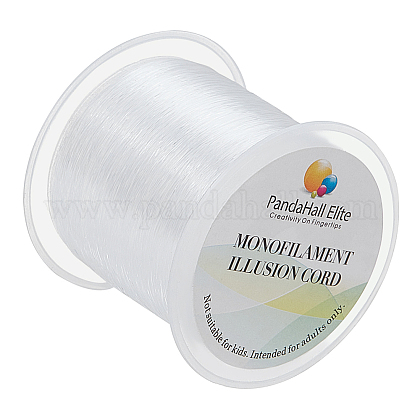 Ph pandahall 142 yards 0.2mm clair ligne de pêche invisible fil de