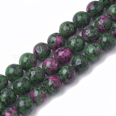 Chapelets de perles en pierre gemme naturelle G-S281-52-12mm-1