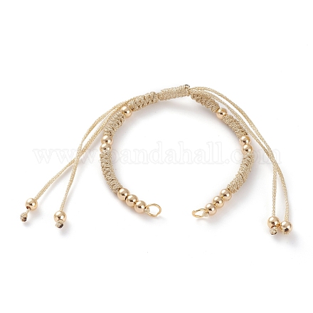 Adjustable Polyester Braided Cord Bracelet Making AJEW-JB00892-06-1