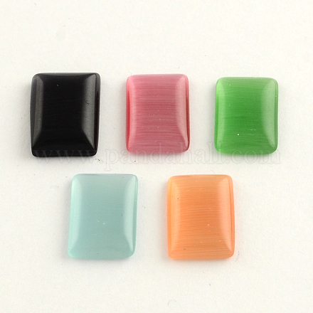 Rectangle chat cabochons oculaires CE-R009-16-1