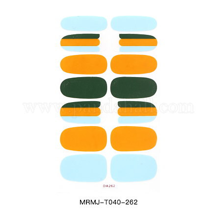 Full Cover Nail Wraps Stickers MRMJ-T040-262-1