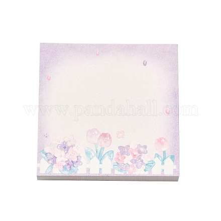 100 foglio di foglietti adesivi con motivi floreali DIY-B071-01D-1