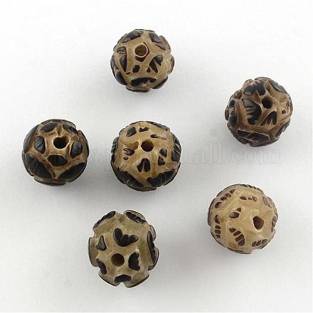 Buddhism Jewelry Findings WOOD-Q020-08-1