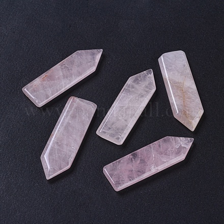 Perles de quartz rose naturel G-L533-61-1