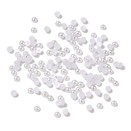 ABS Kunststoffimitation Perle Cabochons SACR-XCP0001-05-1