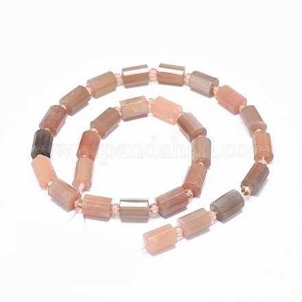 Natural Sunstone Beads Strands G-F632-08-1