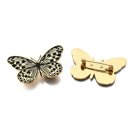 201 spilla a farfalla in acciaio inox JEWB-N007-118G-1