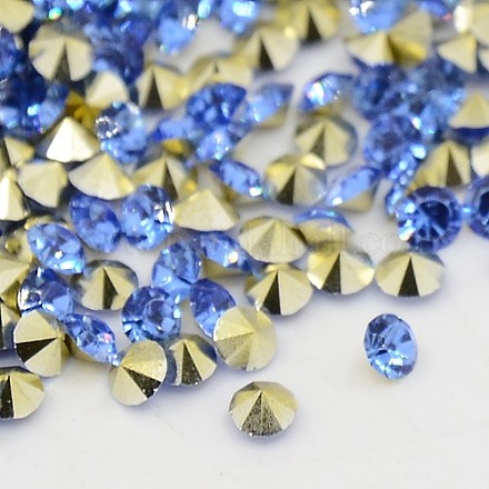 Grade AAA Pointed Back Resin Rhinestones CRES-R120-3.5mm-05-1