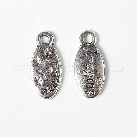Tibetan Silver Pendants X-LF9878Y-1