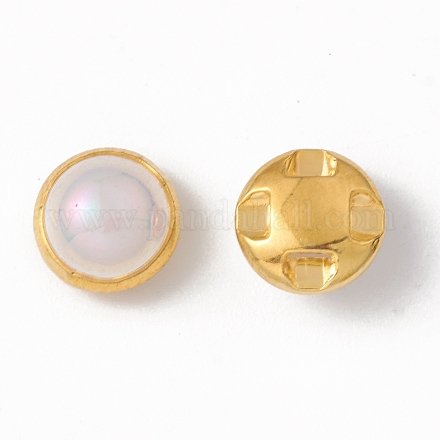 ABS Imitation Pearl Buttons DIY-B063-02A-1