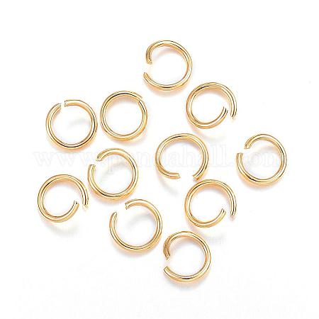 Wholesale PandaHall 60pcs 24K Gold Jumps Rings 