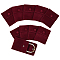 Velvet Bags, with Iron Snap Button, Jewelry Pouches Bags, Gift Bag, Dark Red, 9.5x7.5cm