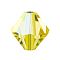 Preciosa® Crystal Beads, Czech Crystal, Bicone(451 69 302 Rondelle), 80100 200 Jonquil AB, 5mm, Hole: 1mm