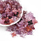 Transparent Acrylic Beads, Quatrefoil, Flamingo, 16.8x17x5.8mm, Hole: 1.8mm, about 714pcs/500g