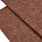 1 Yard Phoenix Pattern PVC Leather Fabric, for Crafts, Patchwork, Decorations, Camel, 1400x1mm