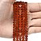 Natural Red Jasper Beads Strands, Heart, 6x6x2mm, Hole: 0.7mm, about 65~72pcs/strand, 13.39''(34cm)~15.35''(39cm)