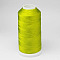 Nylon Braided Thread, Cord For Tassel Making, Green Yellow, 0.3mm, about 1093.61 yards(1000m)/roll