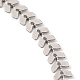 304 collares de cadena de mazorcas de acero inoxidable NJEW-JN02982-01-2