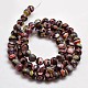 Round Millefiori Glass Beads Strands LK-P001-08-3