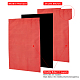 Gorgecraft2個の赤い庭の旗  パティオガーデンヤード屋外の家の装飾のためのDIYヤードフラグのためのソリッドガーデンフラグ AJEW-WH0118-87G-4