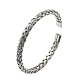 304 bracelet manchette en fil d'acier inoxydable BJEW-E079-02P-2